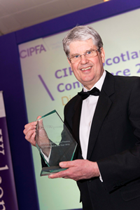 Bert Allison scoops CIPFA award